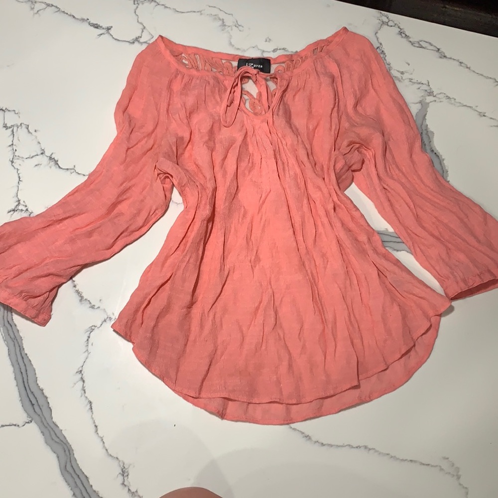 Pink blouse